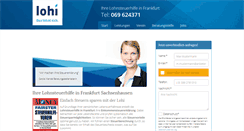 Desktop Screenshot of lohi-frankfurt.net