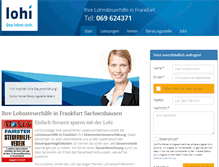 Tablet Screenshot of lohi-frankfurt.net